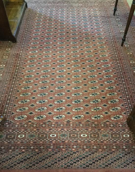 Pakistan Bokhara rug, 9ft 5in x 6ft 6in